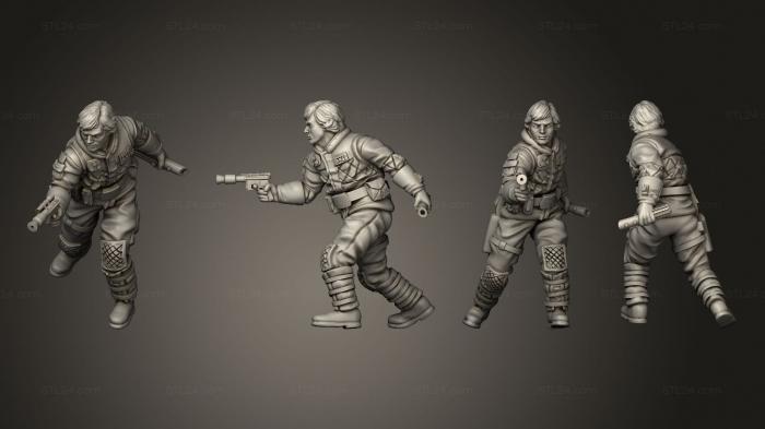 Military figurines (prodigalson snow, STKW_11110) 3D models for cnc