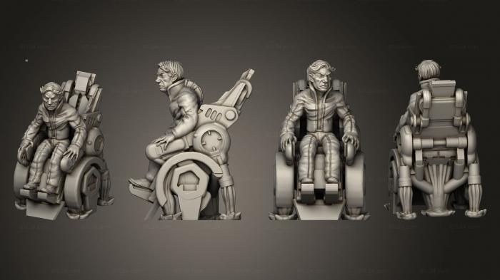 Military figurines (Professor Rex Based, STKW_11112) 3D models for cnc