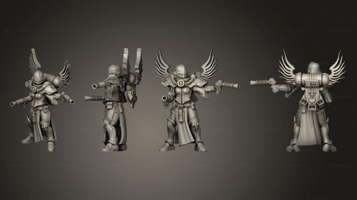 Military figurines (Proxy Melta, STKW_11126) 3D models for cnc