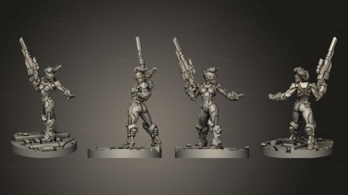 Military figurines (Puppetswar Marky, STKW_11150) 3D models for cnc