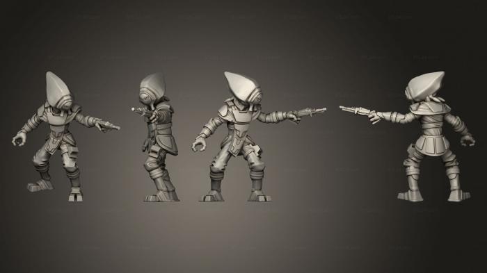 Military figurines (Pyke trooper 4, STKW_11166) 3D models for cnc