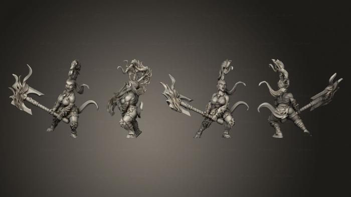 Military figurines (Pyrite Berserker 04, STKW_11171) 3D models for cnc
