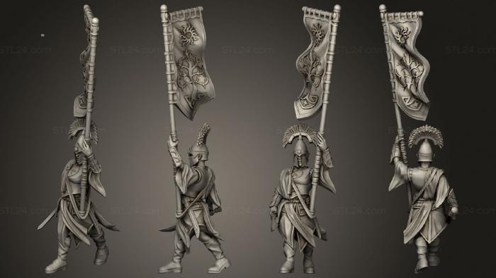 Military figurines (Queen Spear Women Bearer, STKW_11181) 3D models for cnc