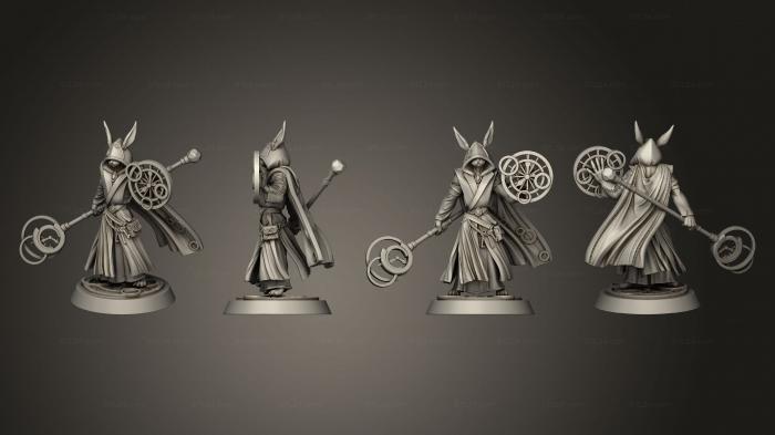 Military figurines (Rabbit Clock Work Soul, STKW_11194) 3D models for cnc