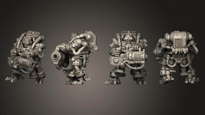 Military figurines (Rambutan Space Loader Jimmy Bondok, STKW_11222) 3D models for cnc