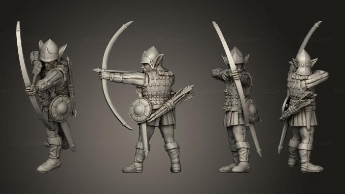 Military figurines (Ranged Infantry 02, STKW_11225) 3D models for cnc