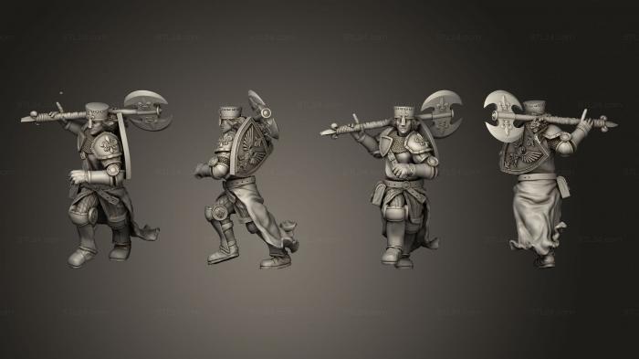 Military figurines (Rangers 02, STKW_11252) 3D models for cnc