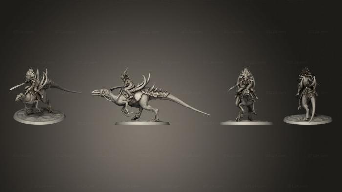 Military figurines (Raptor Run Sword 01, STKW_11266) 3D models for cnc