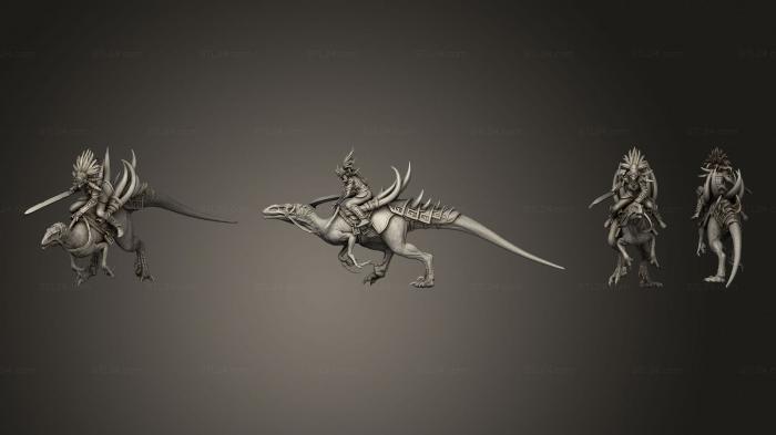 Military figurines (Raptor Run Sword 02, STKW_11267) 3D models for cnc