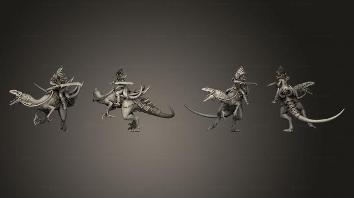 Military figurines (Raptor Scream Right Full Sword, STKW_11272) 3D models for cnc