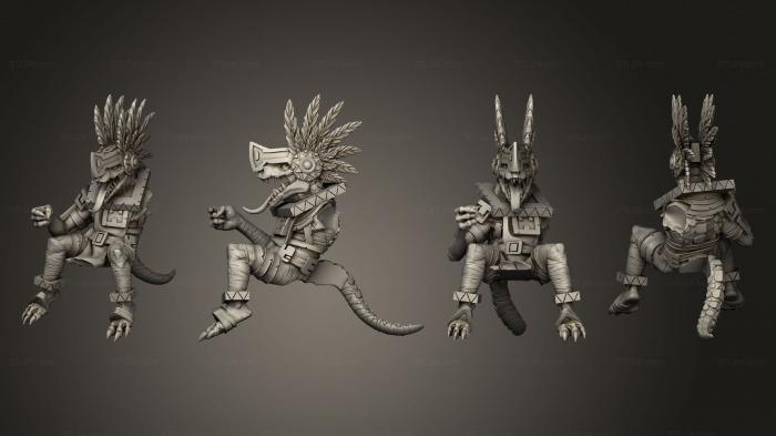 Military figurines (Raptors 02, STKW_11281) 3D models for cnc