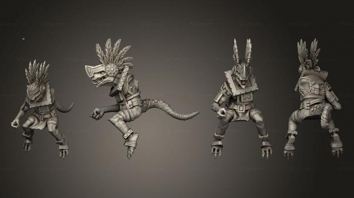 Military figurines (Raptors 03, STKW_11282) 3D models for cnc