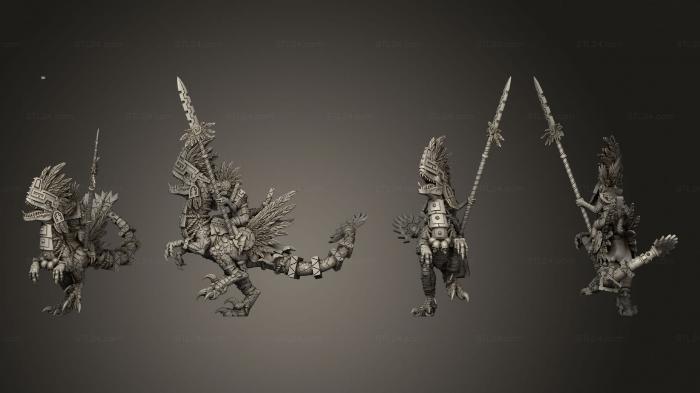 Military figurines (Raptors, STKW_11283) 3D models for cnc