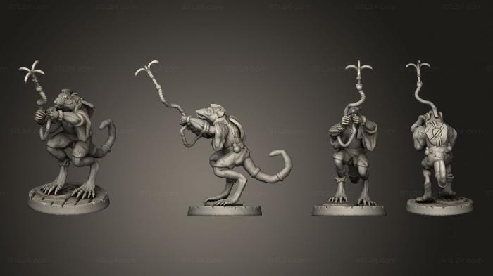 Military figurines (rat 2, STKW_11289) 3D models for cnc