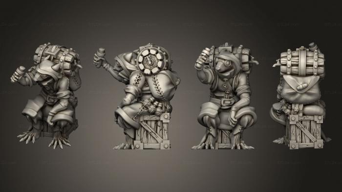 Military figurines (Ratkin Alchemist, STKW_11326) 3D models for cnc