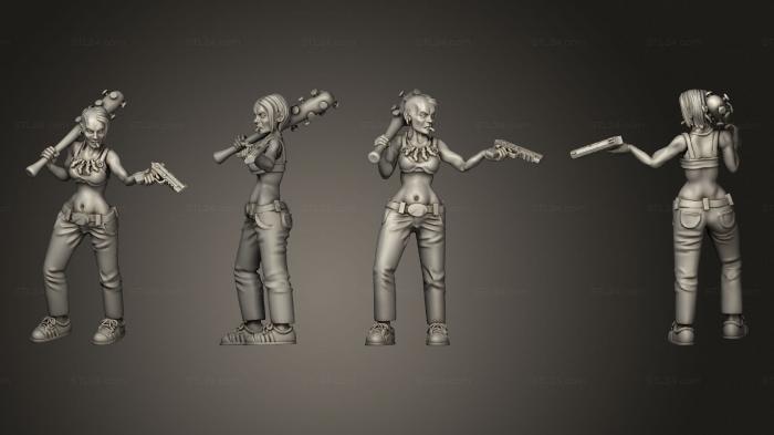 Military figurines (Redneck Survivors generic 07, STKW_11405) 3D models for cnc