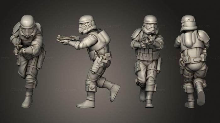 Military figurines (remnant 21, STKW_11439) 3D models for cnc