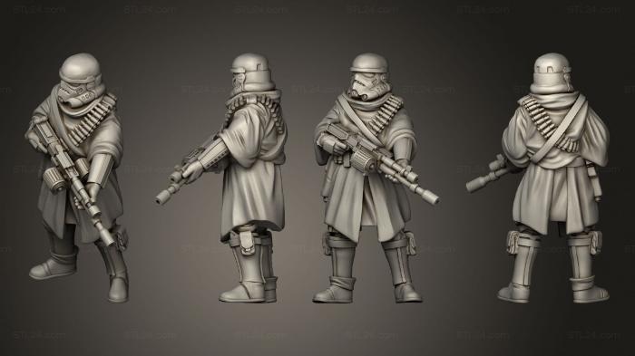 Military figurines (remnant 30, STKW_11448) 3D models for cnc