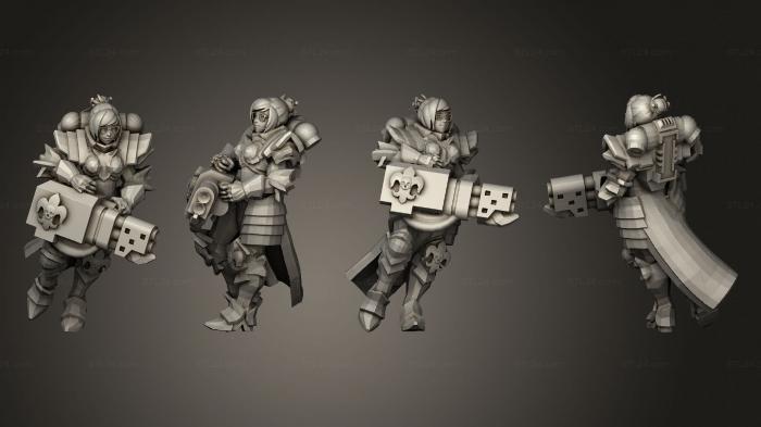 Military figurines (Rhino Proxy Retributor Remix 2, STKW_11574) 3D models for cnc