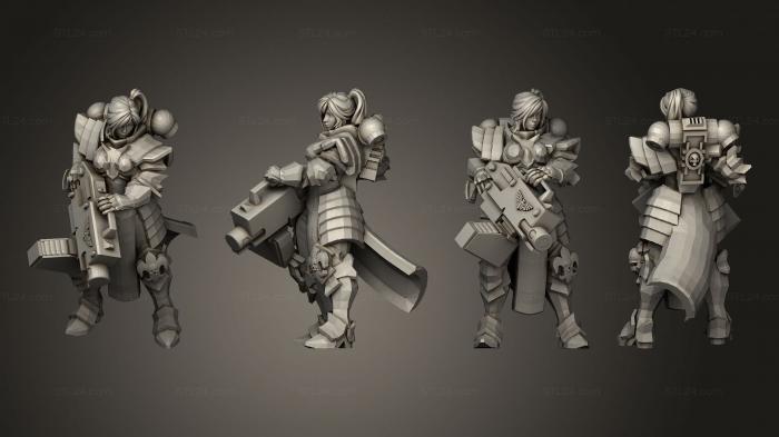 Military figurines (Rhino Proxy Retributor Remix, STKW_11575) 3D models for cnc