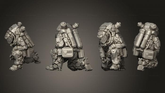 Military figurines (Rhino Unit 02, STKW_11577) 3D models for cnc