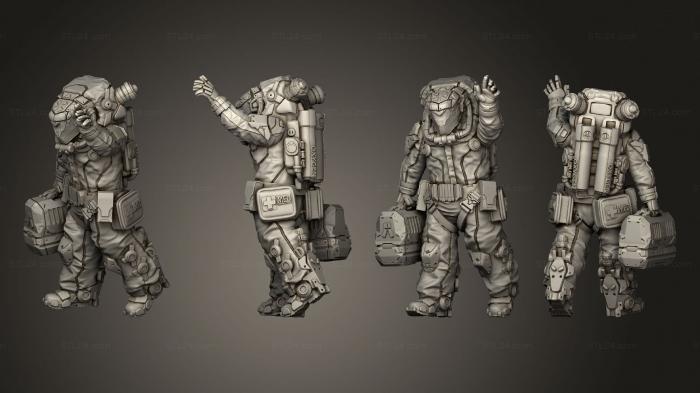 Military figurines (Rhino Unit 03, STKW_11578) 3D models for cnc