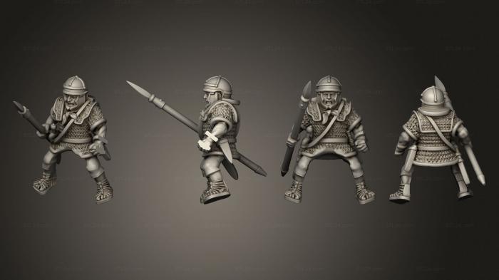 Military figurines (Rider 04, STKW_11590) 3D models for cnc