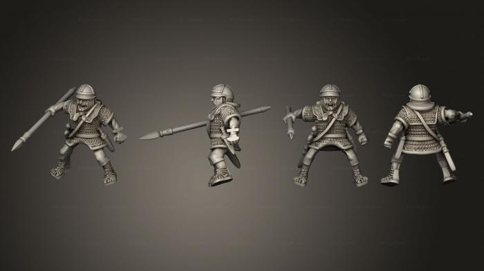 Military figurines (Rider 06, STKW_11592) 3D models for cnc