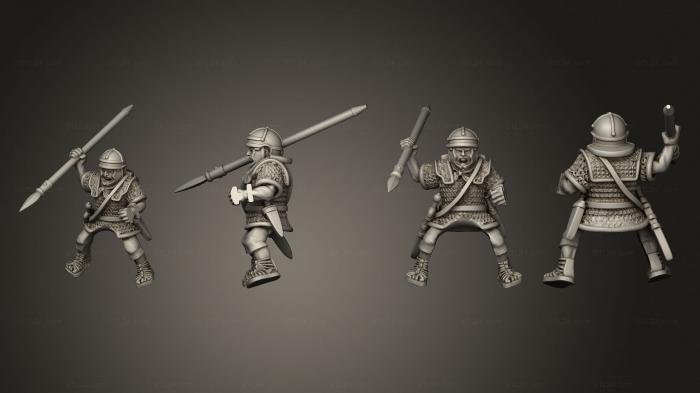 Military figurines (Rider 08, STKW_11593) 3D models for cnc