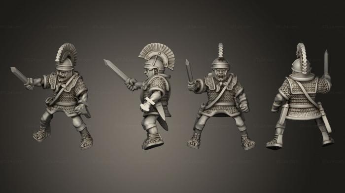Military figurines (RIDERS LEADER A, STKW_11602) 3D models for cnc