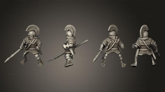 Military figurines (RIDERS LEADER B, STKW_11603) 3D models for cnc