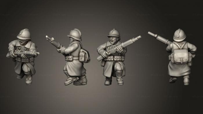 Military figurines (RIFLEMAN 02, STKW_11624) 3D models for cnc