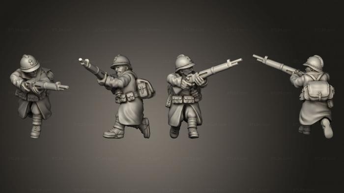 Military figurines (RIFLEMAN 08, STKW_11630) 3D models for cnc