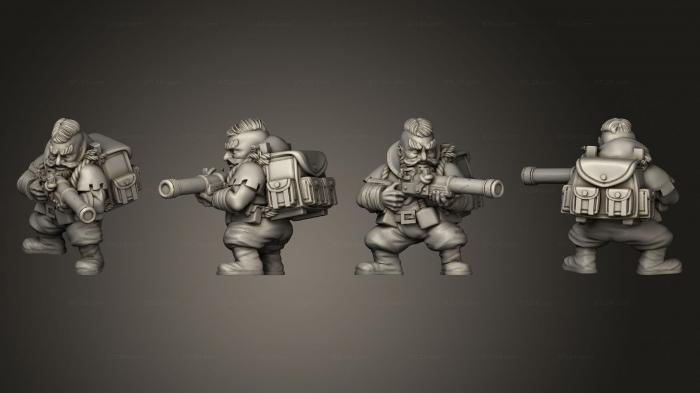 Military figurines (RIFLEMAN 28, STKW_11644) 3D models for cnc