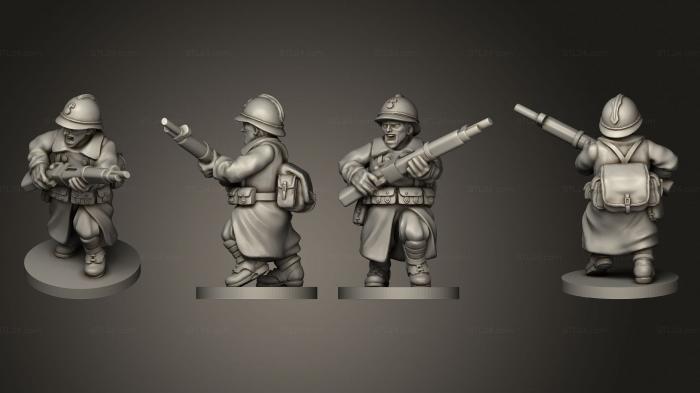Military figurines (RIFLEMAN 38, STKW_11653) 3D models for cnc