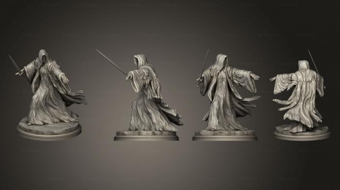 Military figurines (Ring Wraith, STKW_11689) 3D models for cnc