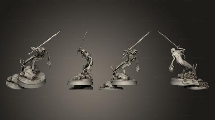 Military figurines (Risen Guard 08, STKW_11709) 3D models for cnc