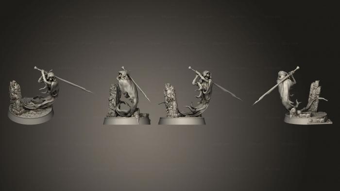 Military figurines (Risen Guard 09, STKW_11710) 3D models for cnc