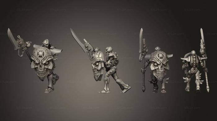 Military figurines (Risen Spear, STKW_11712) 3D models for cnc