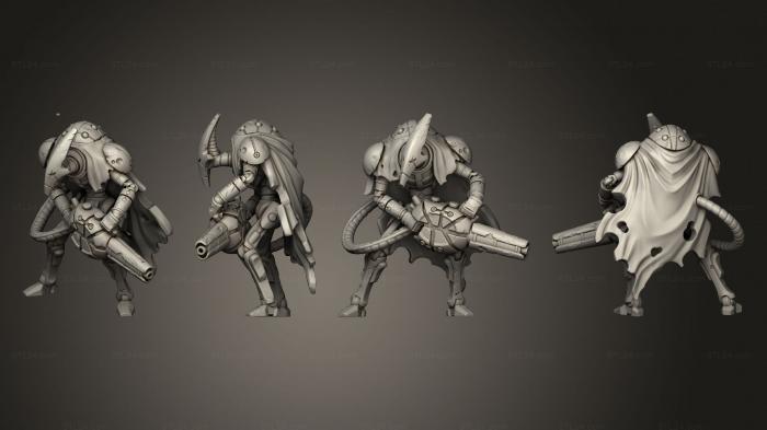 Military figurines (RL Warrior 01, STKW_11721) 3D models for cnc