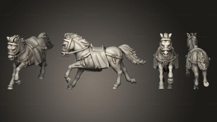 Military figurines (ROMAN HORSE C, STKW_11766) 3D models for cnc