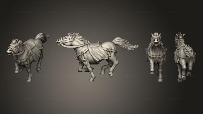 Military figurines (ROMAN HORSE F, STKW_11769) 3D models for cnc