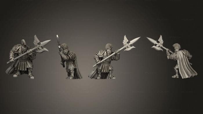 Military figurines (roman ogre halberd 04, STKW_11775) 3D models for cnc