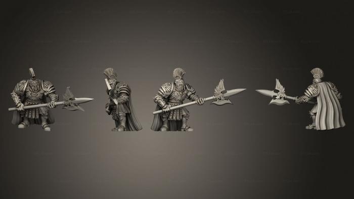 Military figurines (roman ogre halberd 05, STKW_11776) 3D models for cnc