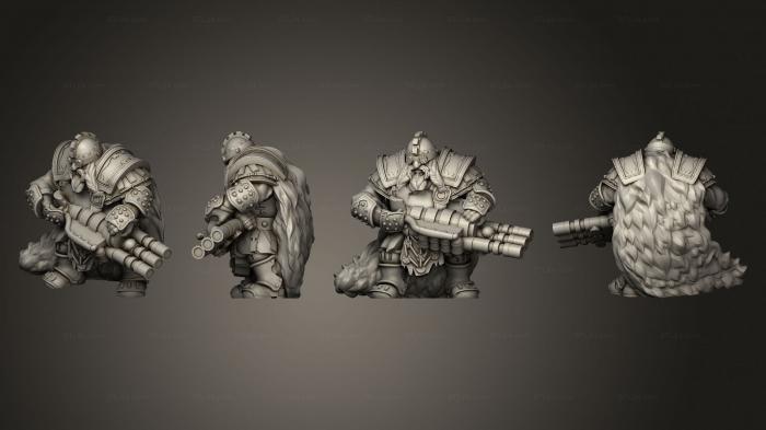 Military figurines (Rune Rider 13, STKW_11883) 3D models for cnc