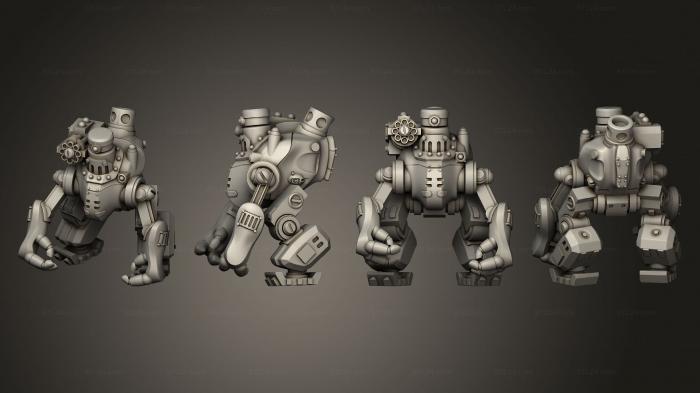 Military figurines (Rust Bucket 02, STKW_11888) 3D models for cnc