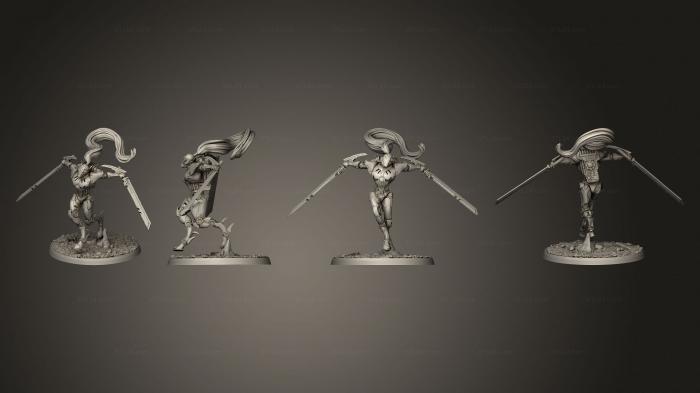 Military figurines (Sabreurs 01, STKW_11894) 3D models for cnc