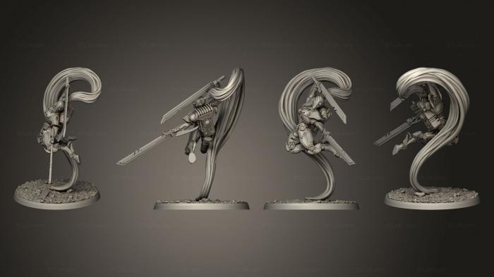 Military figurines (Sabreurs 04, STKW_11897) 3D models for cnc