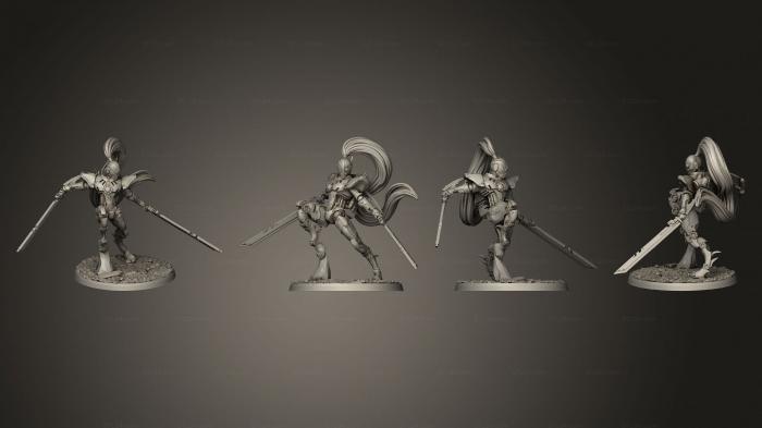 Military figurines (Sabreurs 06, STKW_11899) 3D models for cnc