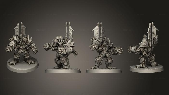 Military figurines (Sardan Kar in Ironclad, STKW_11980) 3D models for cnc